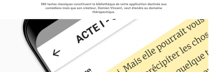 application théâtre imparato